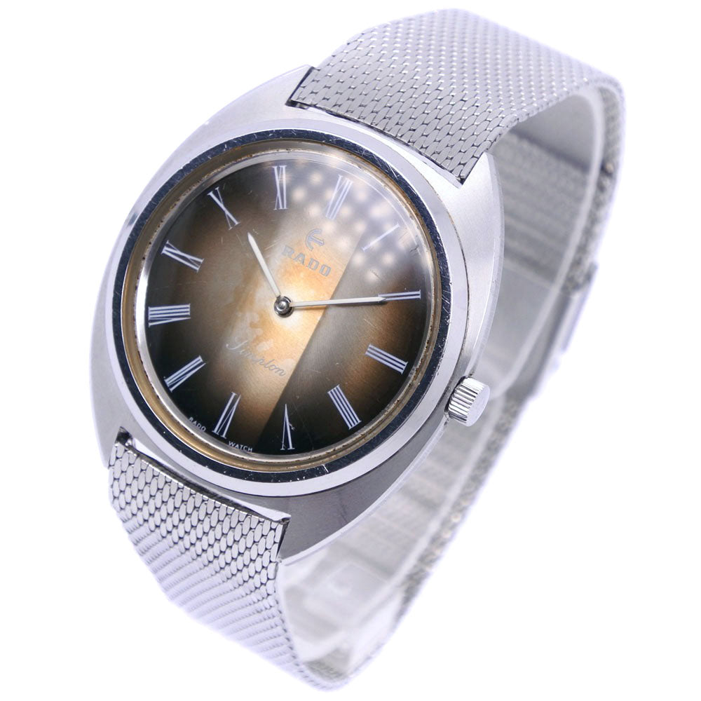 Rado Men's 17jewels Stainless Steel Watch with Hand Winding Mechanics and Gradient Dial【Used】