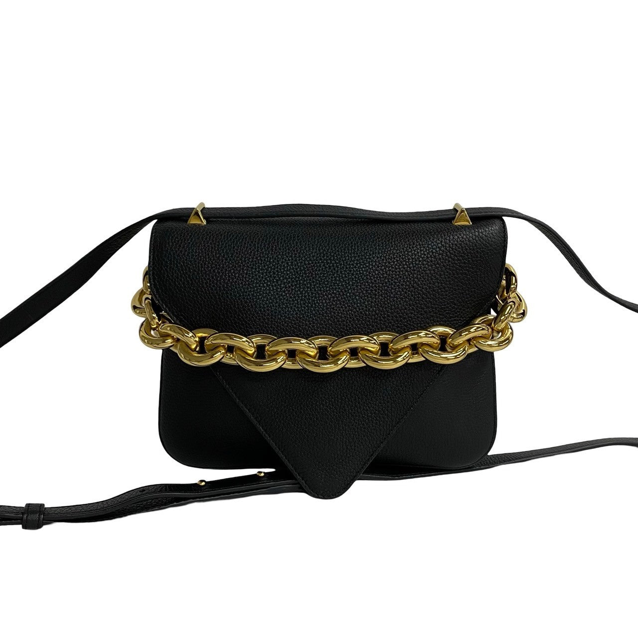 Bottega Veneta Leather Envelop Chain Crossbody Bag  Leather Crossbody Bag in Great Condition