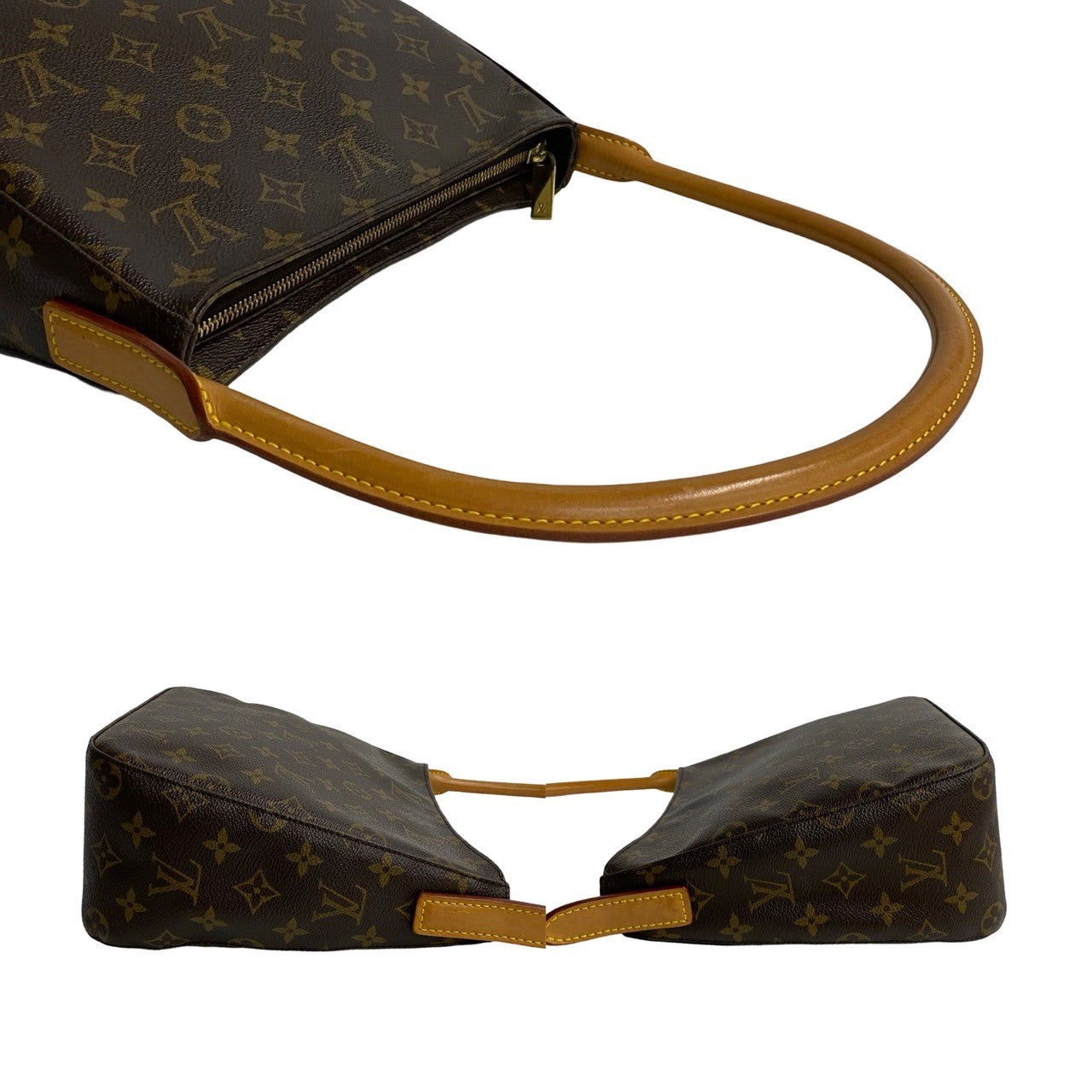 Louis Vuitton Looping MM Leather Shoulder Bag