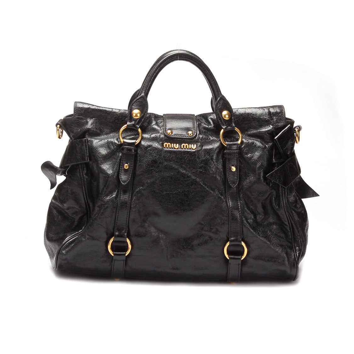 Vitello Lux  Bow Handbag