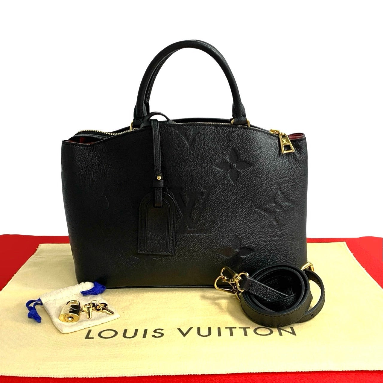 Louis Vuitton Monogram Leather 2way Bag