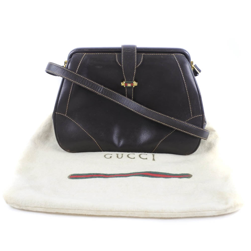 Gucci Vintage Calf Shoulder Bag