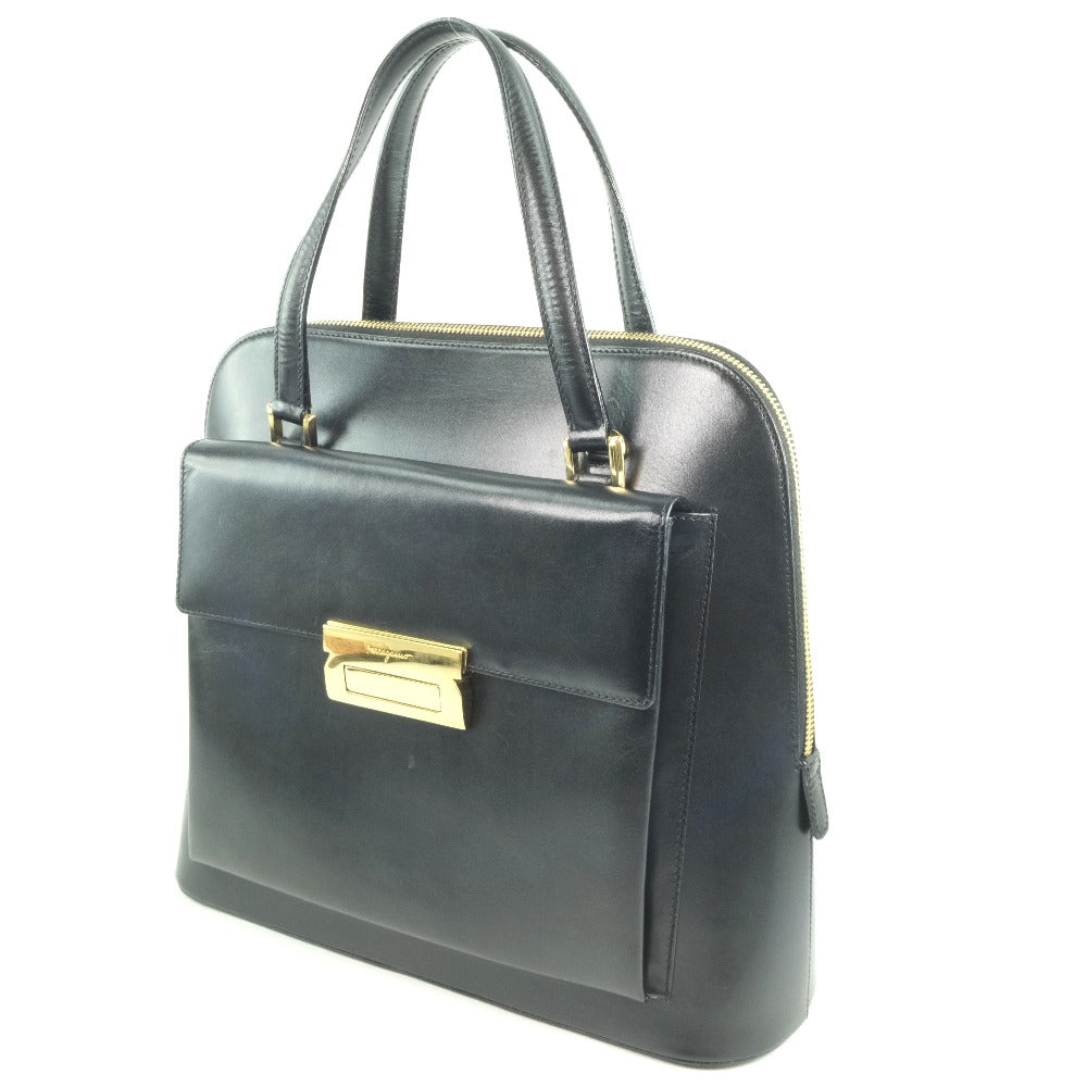 Salvatore Ferragamo Calf Leather Handbag