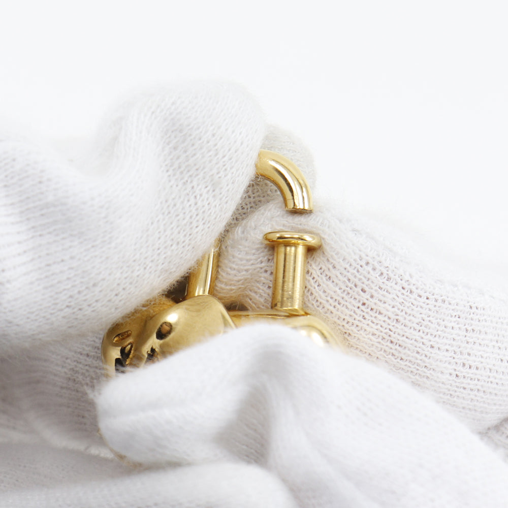 Hermes Gold Plated Elephant Pendant