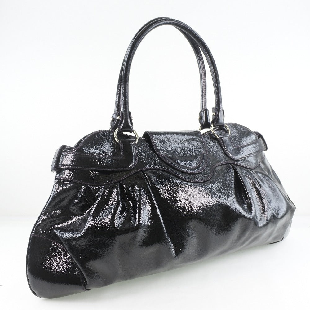 Salvatore Ferragamo Patent Leather Shoulder Bag