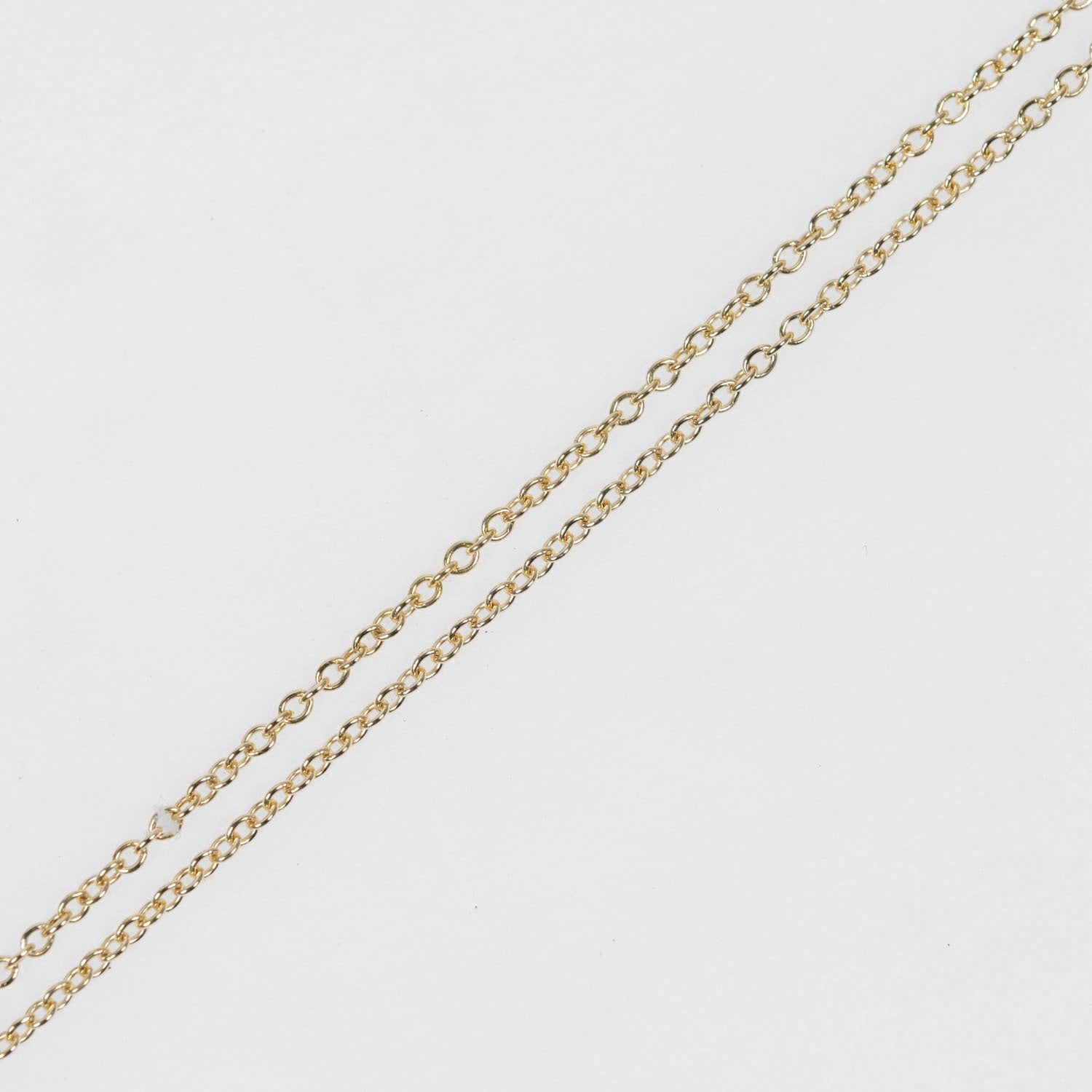 Tiffany & Co K18 Gold Diamond Necklace