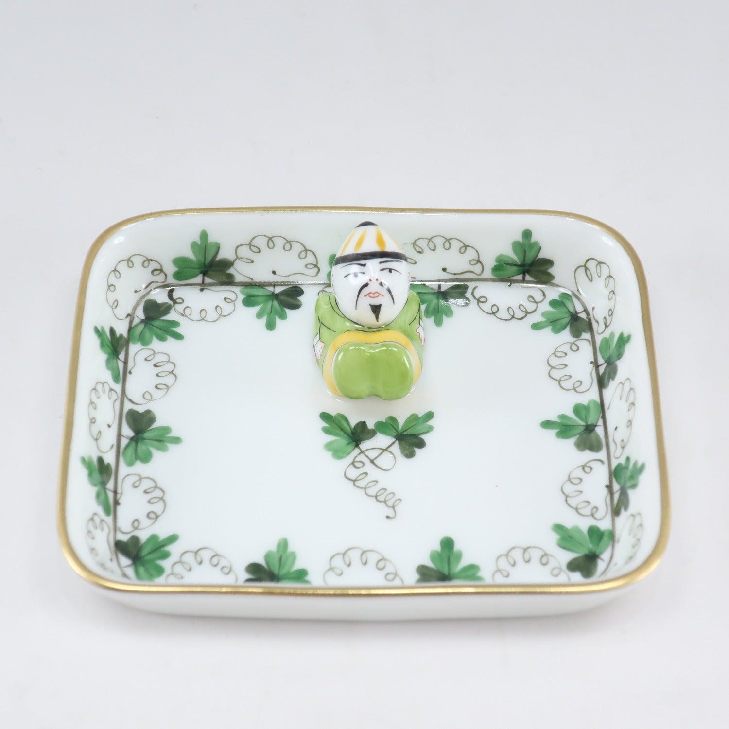 Herend Parsley Mandarin Oblong Tray Porcelain