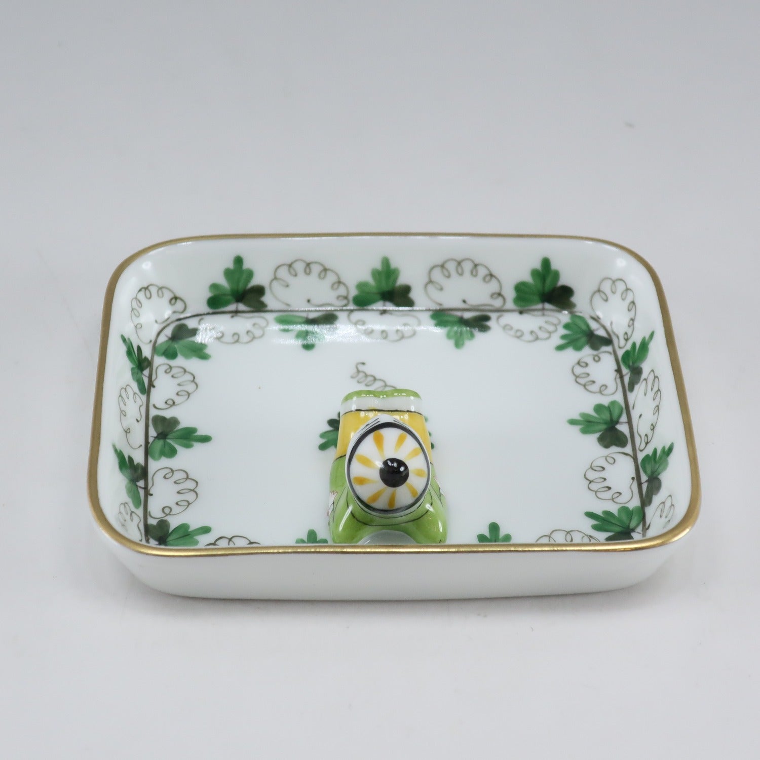 Herend Parsley Mandarin Oblong Tray Porcelain