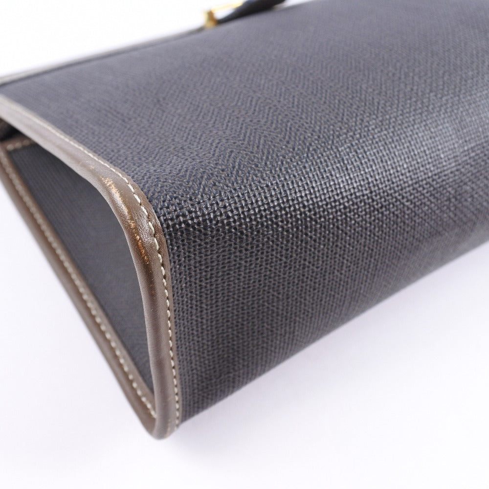 Dunhill PVC Coated Canvas Leather Clutch