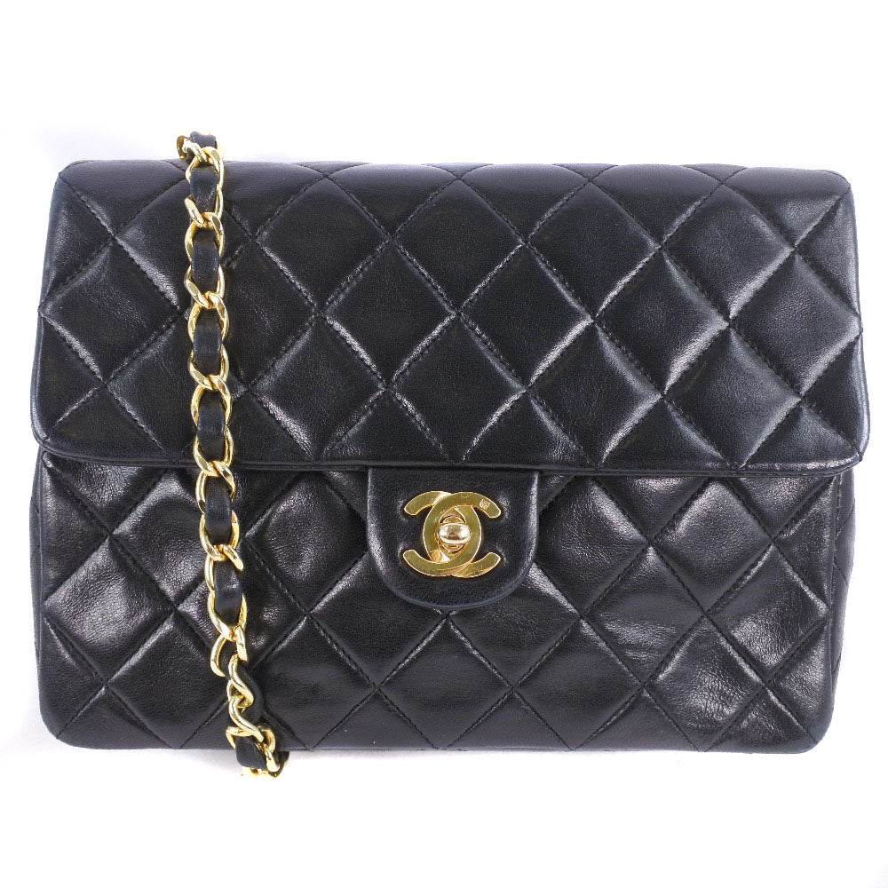 Chanel Mini Classic Single Flap Bag Leather Shoulder Bag 1359158 in Very Good Condition