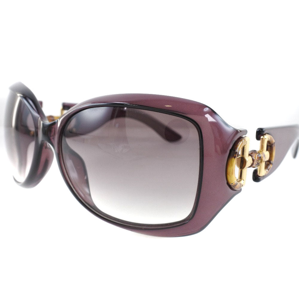 Gucci Bamboo Plastic Sunglasses Purple