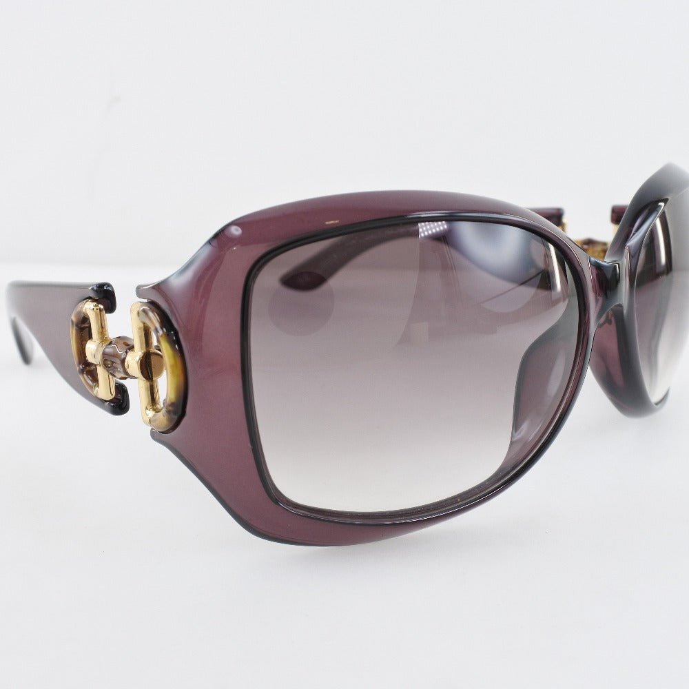 Gucci Bamboo Plastic Sunglasses Purple