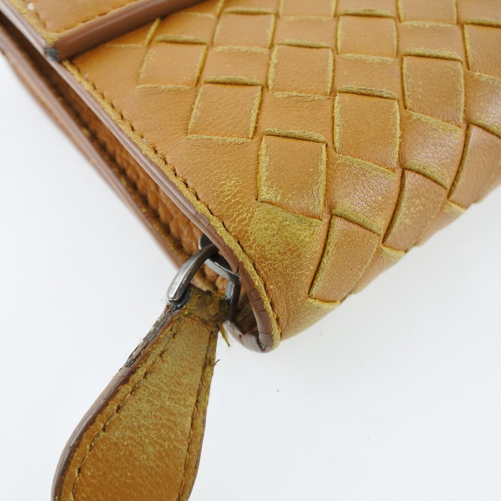 Bottega Veneta Beige Leather Wallet