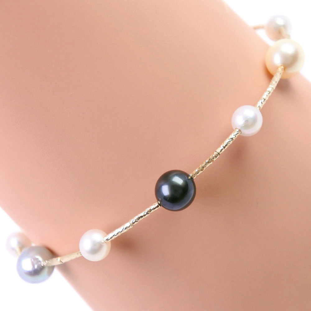 Akoya Pearl Bracelet K18 Yellow Gold