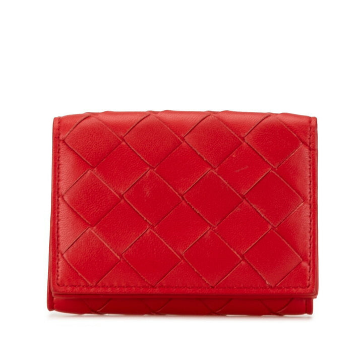 Bottega Veneta Intrecciato Leather Wallet in Great Condition