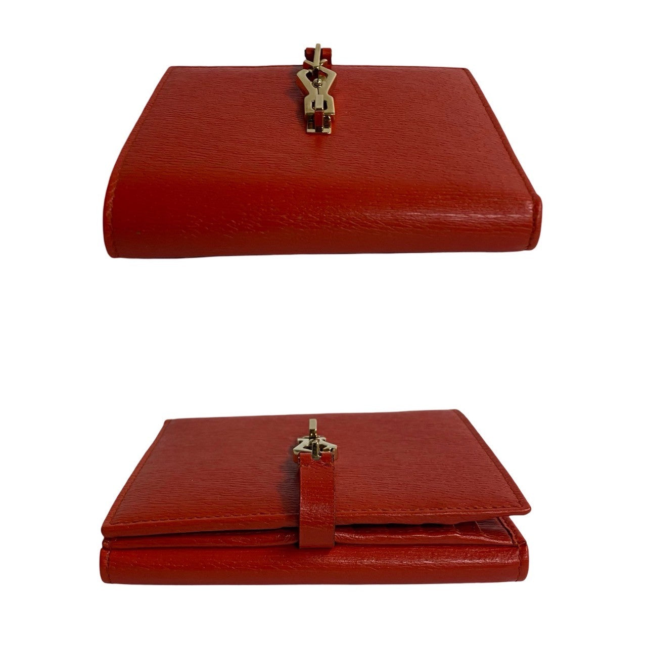 Gucci Jackie Leather Wallet Red