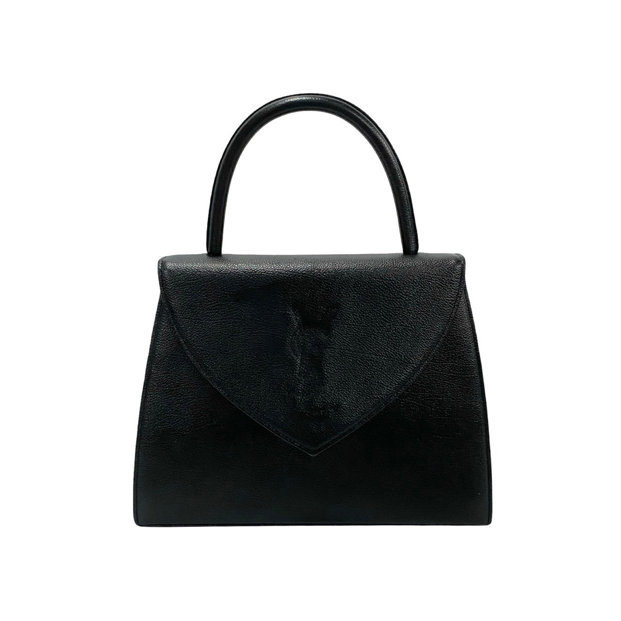 Yves Saint Laurent Leather Tote Bag Black