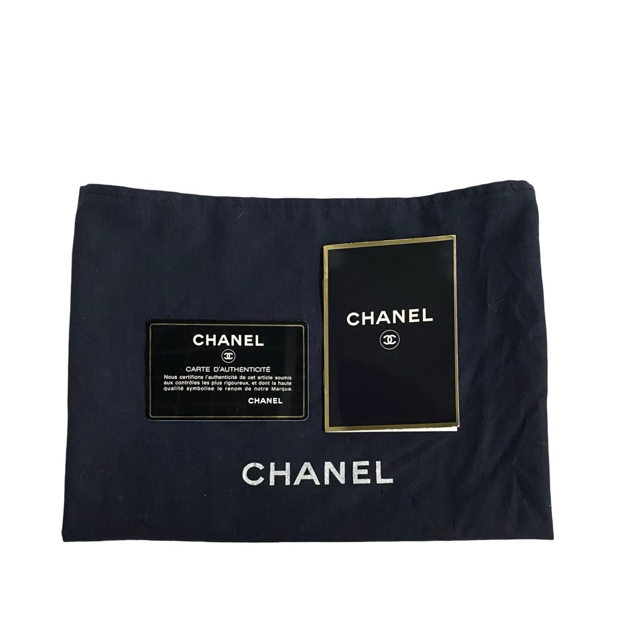 Chanel Lambskin W Flap Matelasse Shoulder Bag