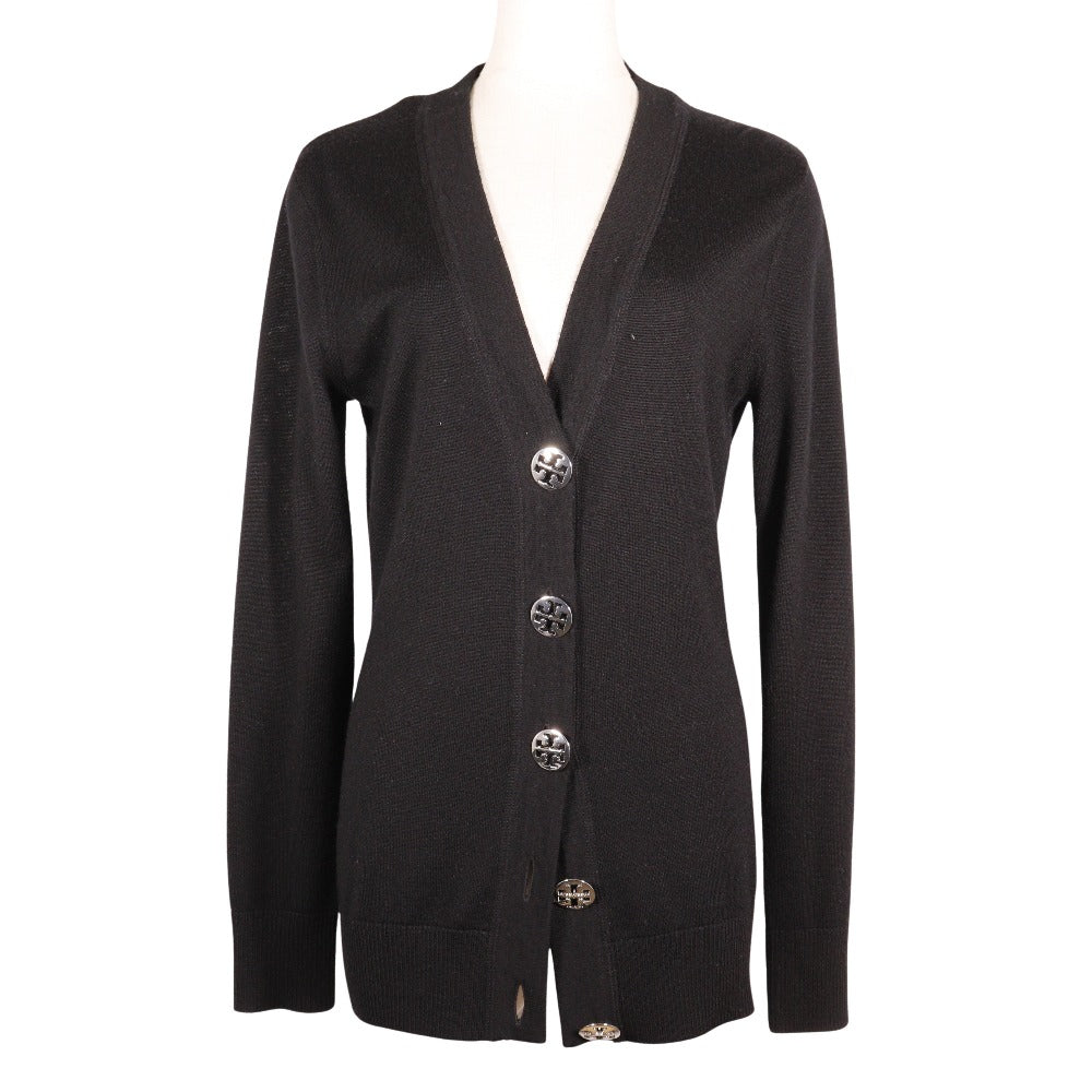 Tory Burch Wool Cardigan Black Women