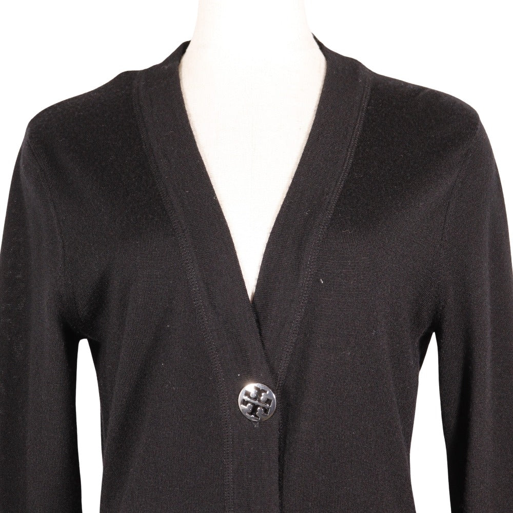 Tory Burch Wool Cardigan Black Women