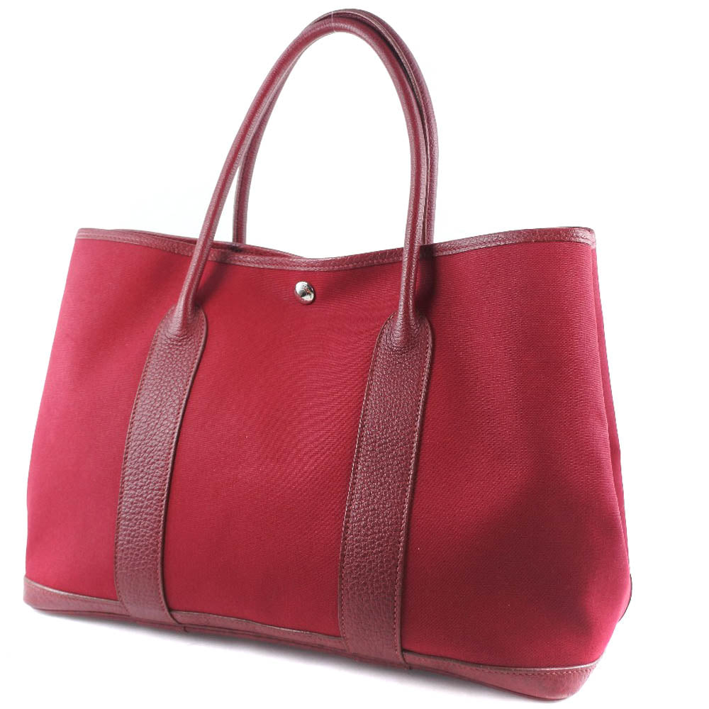 Hermes Garden Party PM Handbag Red