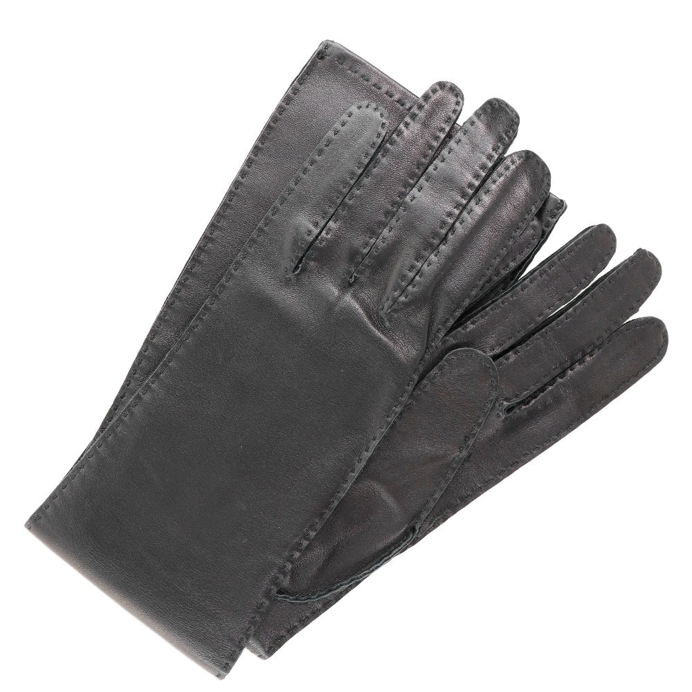 Hermes Calfskin Gloves Black