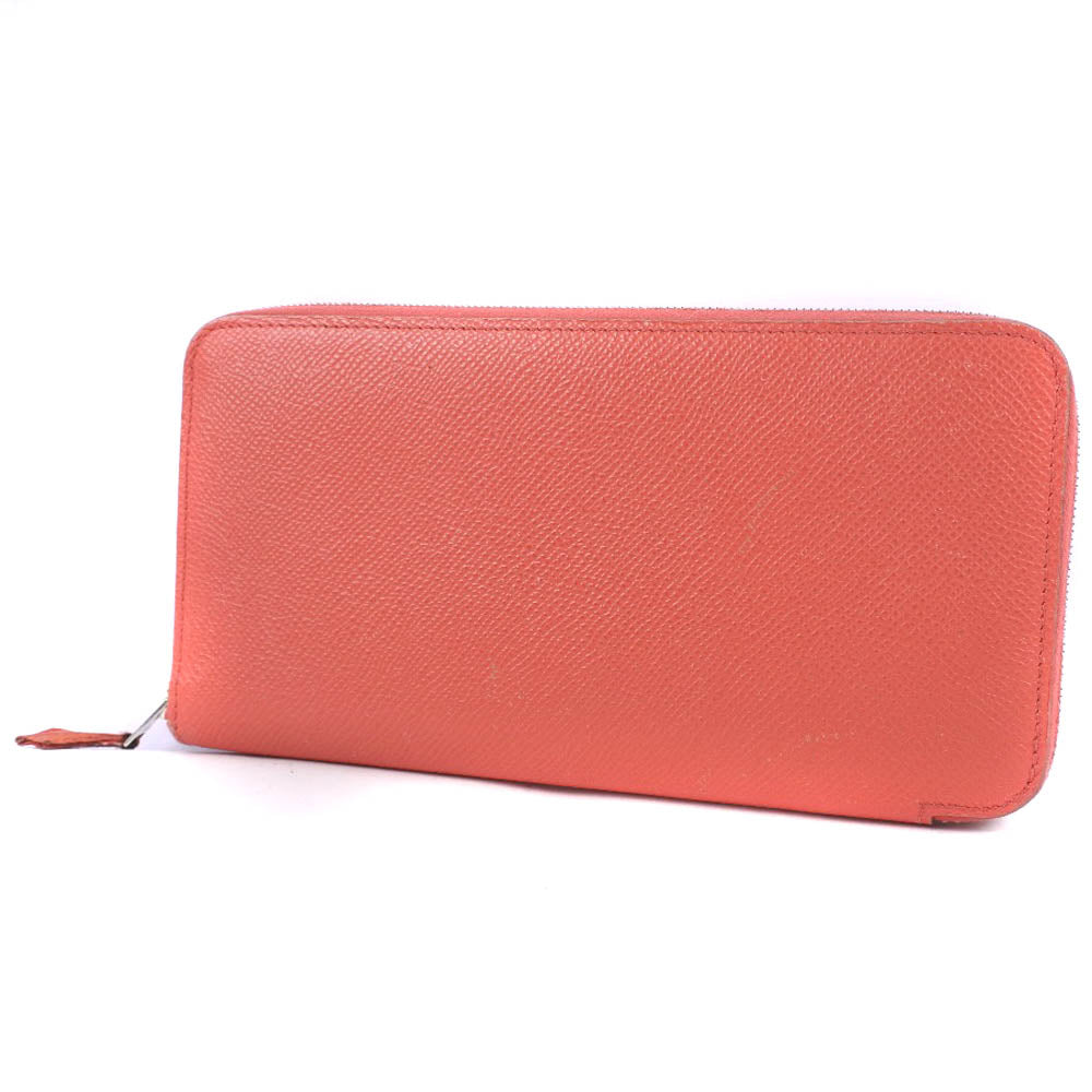 Hermes Azap Silk'in Long Wallet Pink