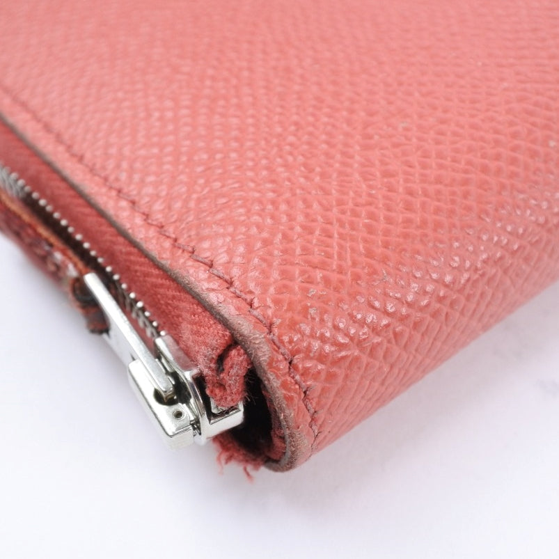 Hermes Azap Silk'in Long Wallet Pink