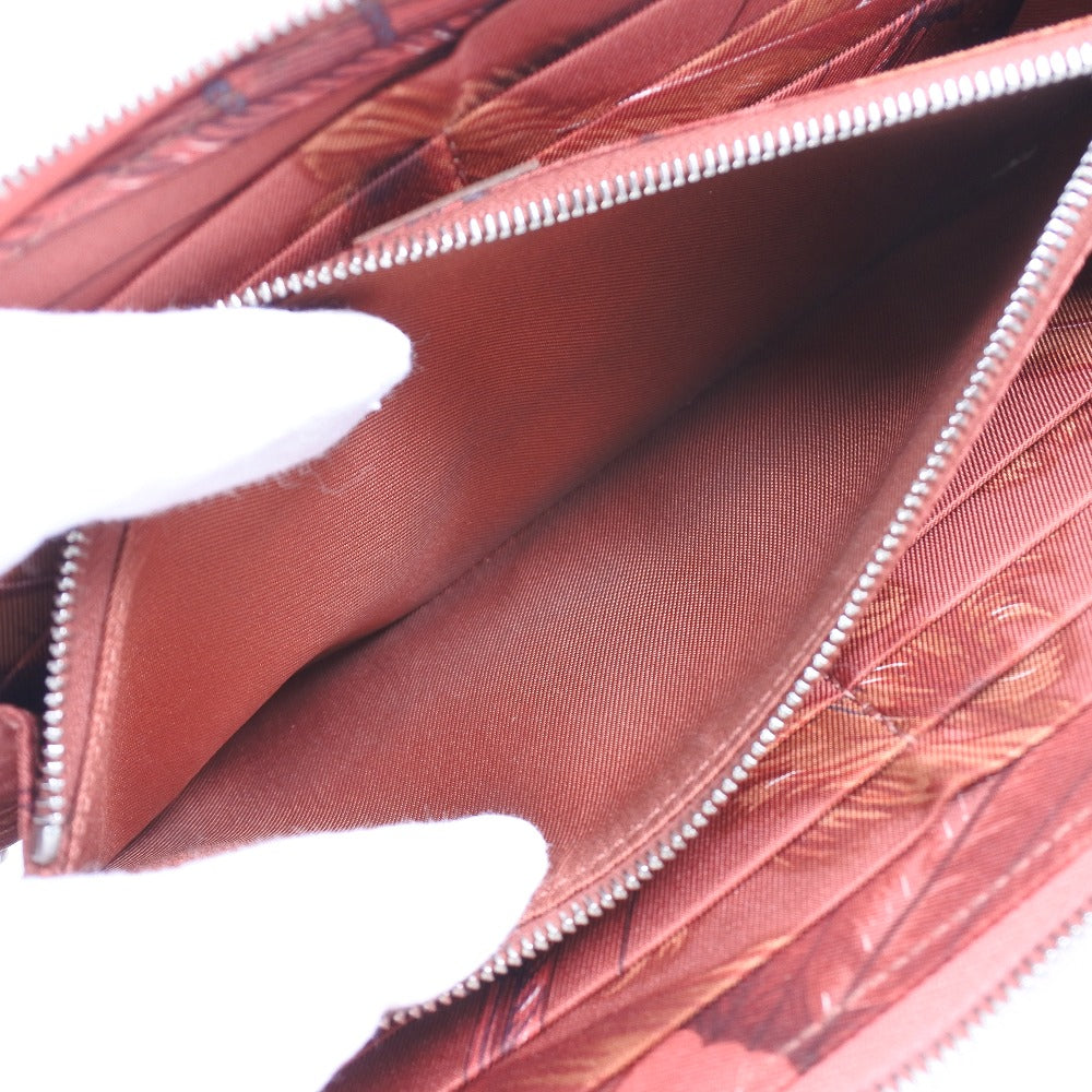 Hermes Azap Silk'in Long Wallet Pink