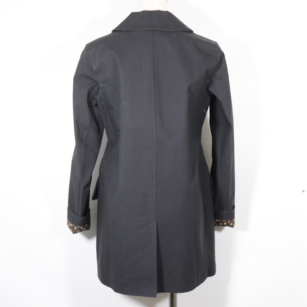 Louis Vuitton Cotton Trench Coat Black