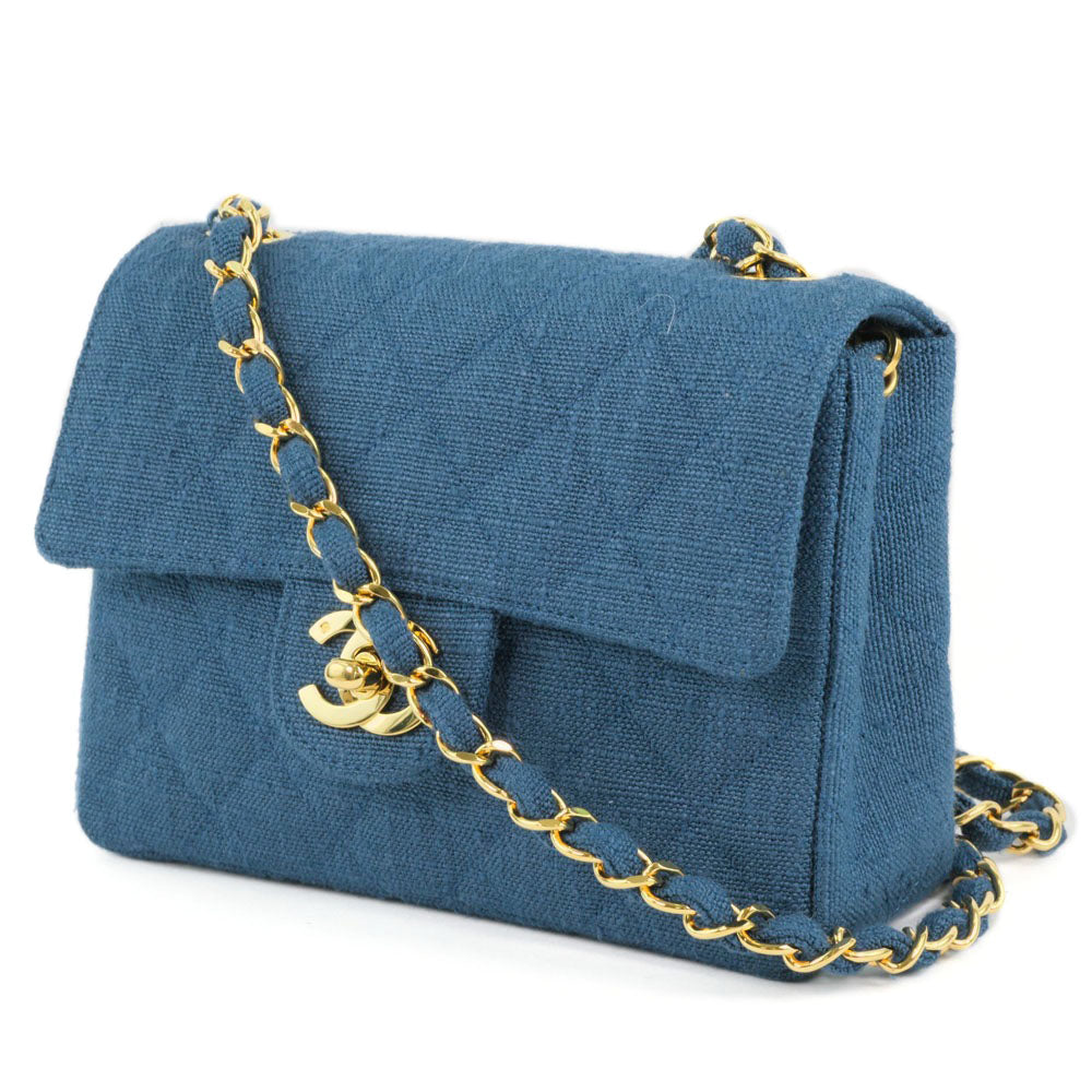 Chanel Denim Chain Shoulder Bag