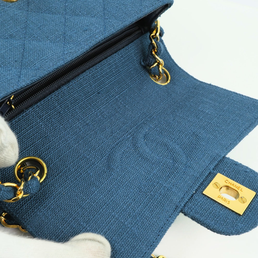 Chanel Denim Chain Shoulder Bag