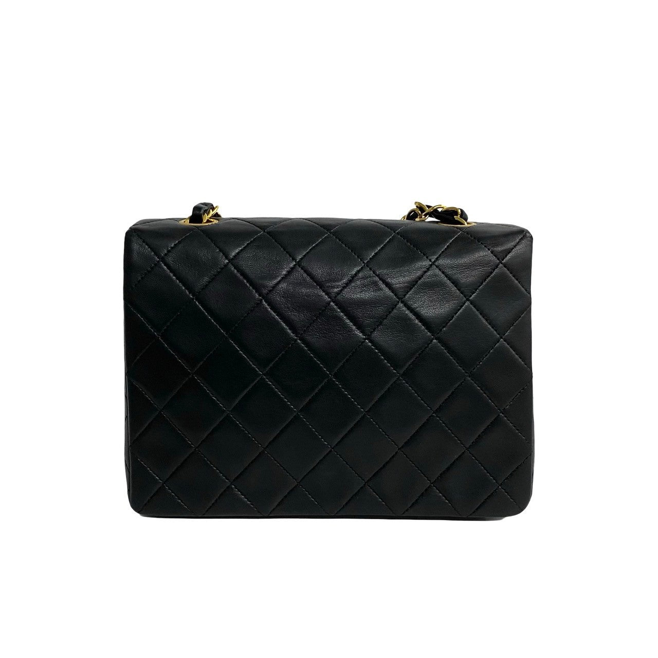 Chanel Lambskin Matelasse Coco Mark Chain Shoulder Bag