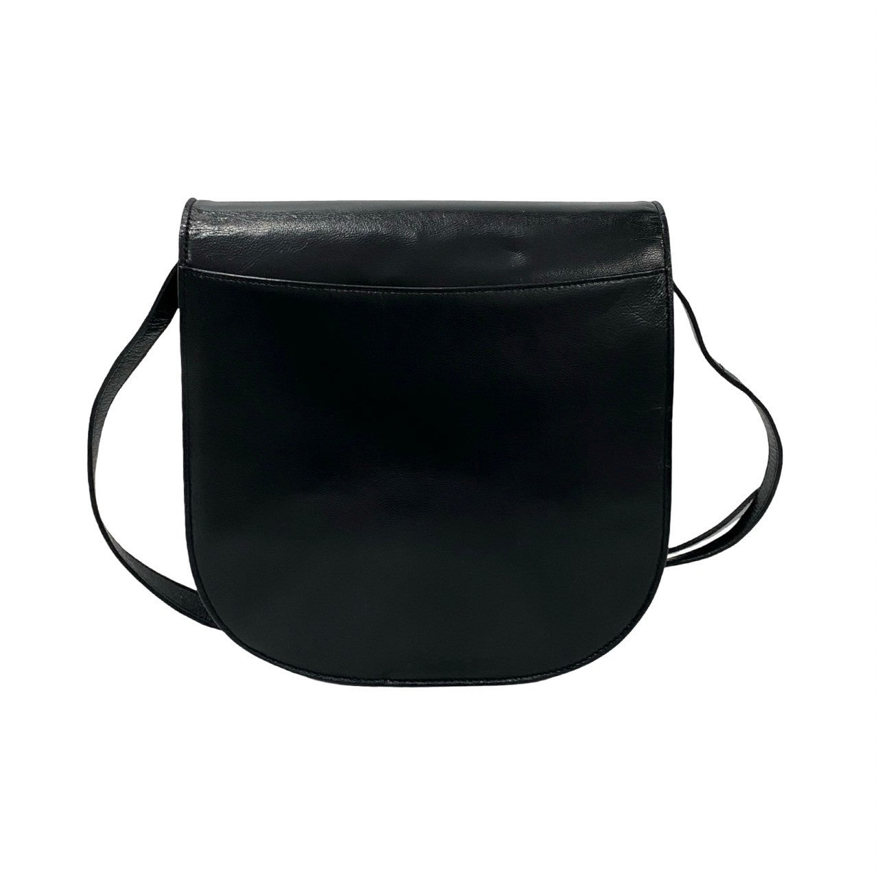 Yves Saint Laurent Leather Shoulder Bag Black