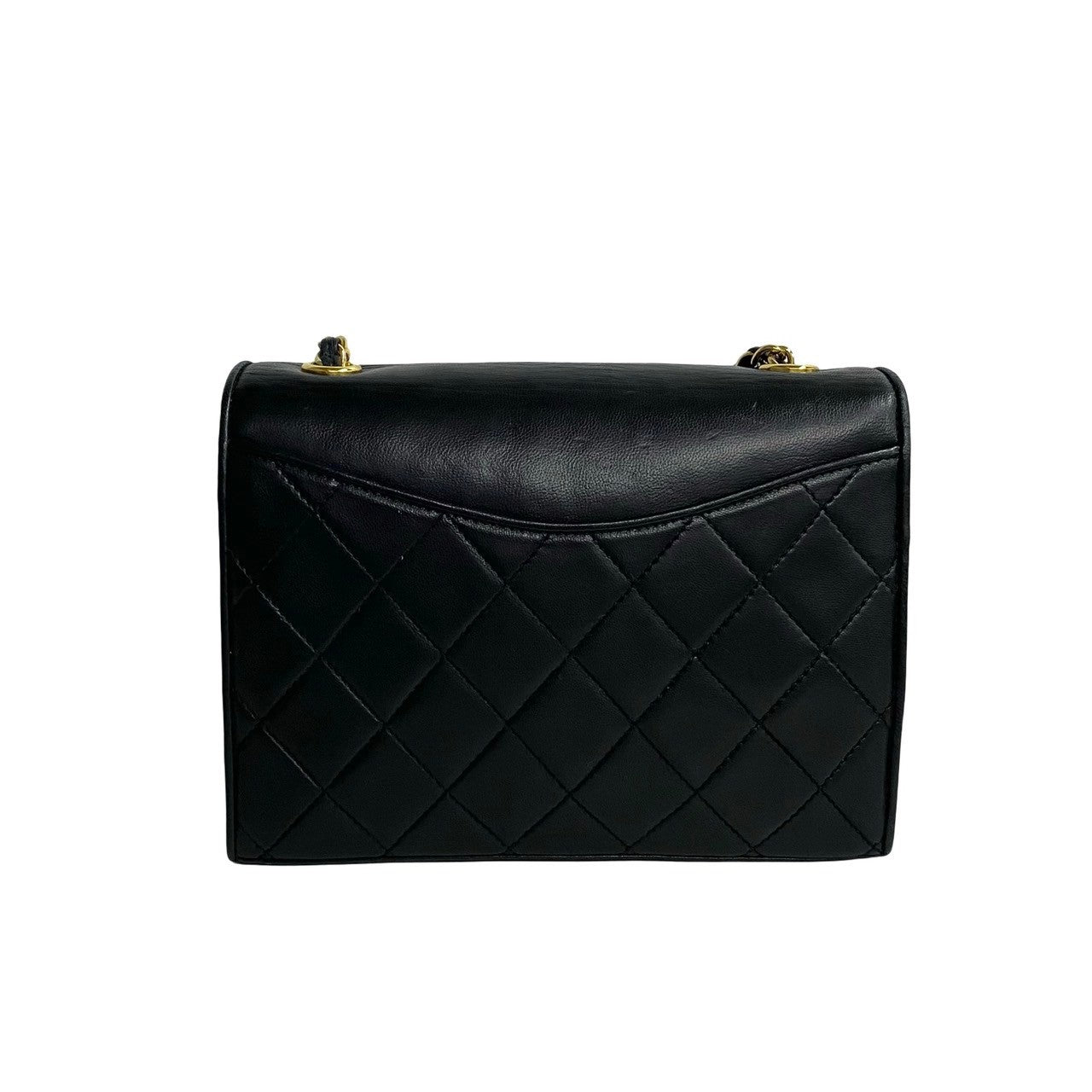 Chanel Lambskin Matelasse Leather Chain Shoulder Bag