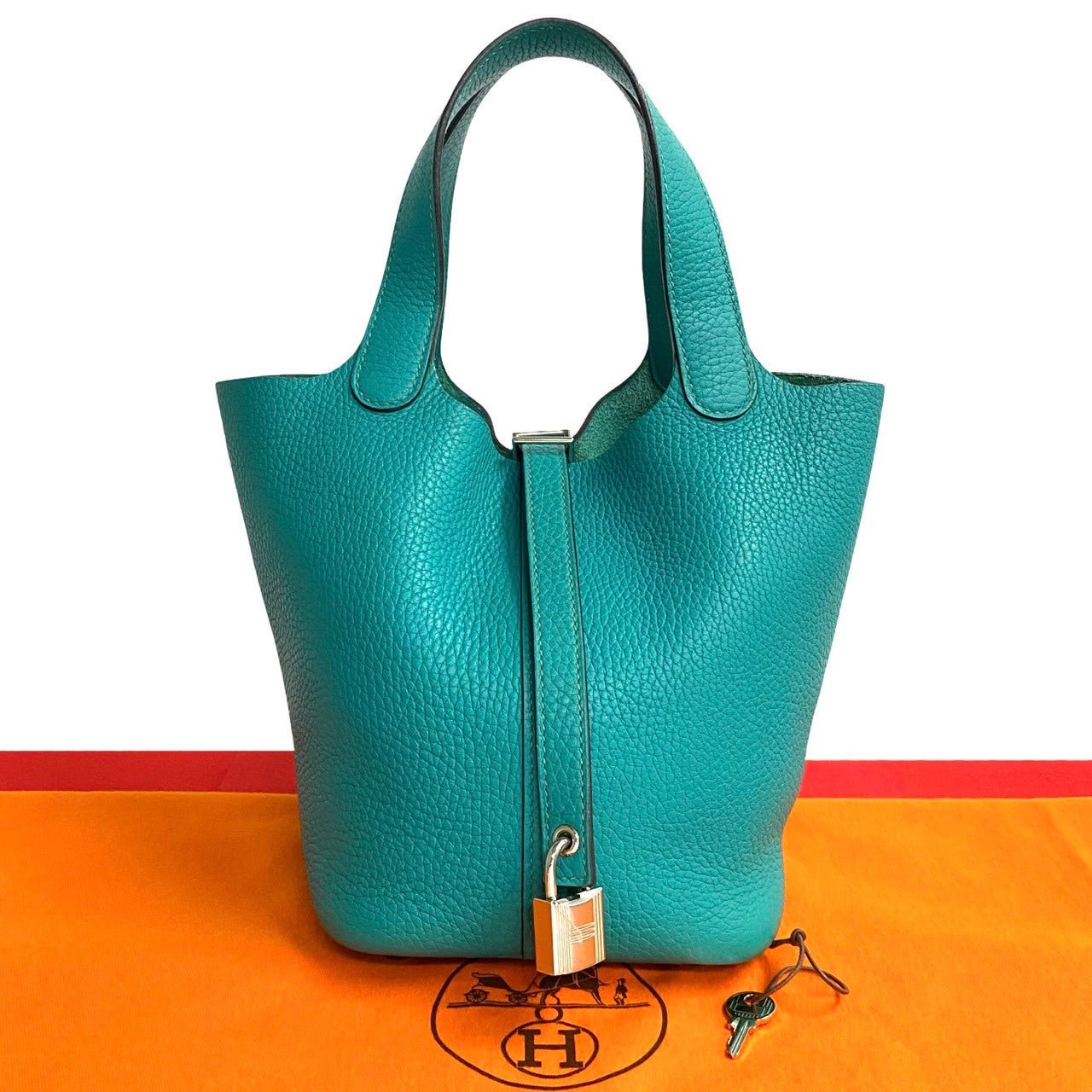 Hermes Picotin Lock PM Handbag Blue