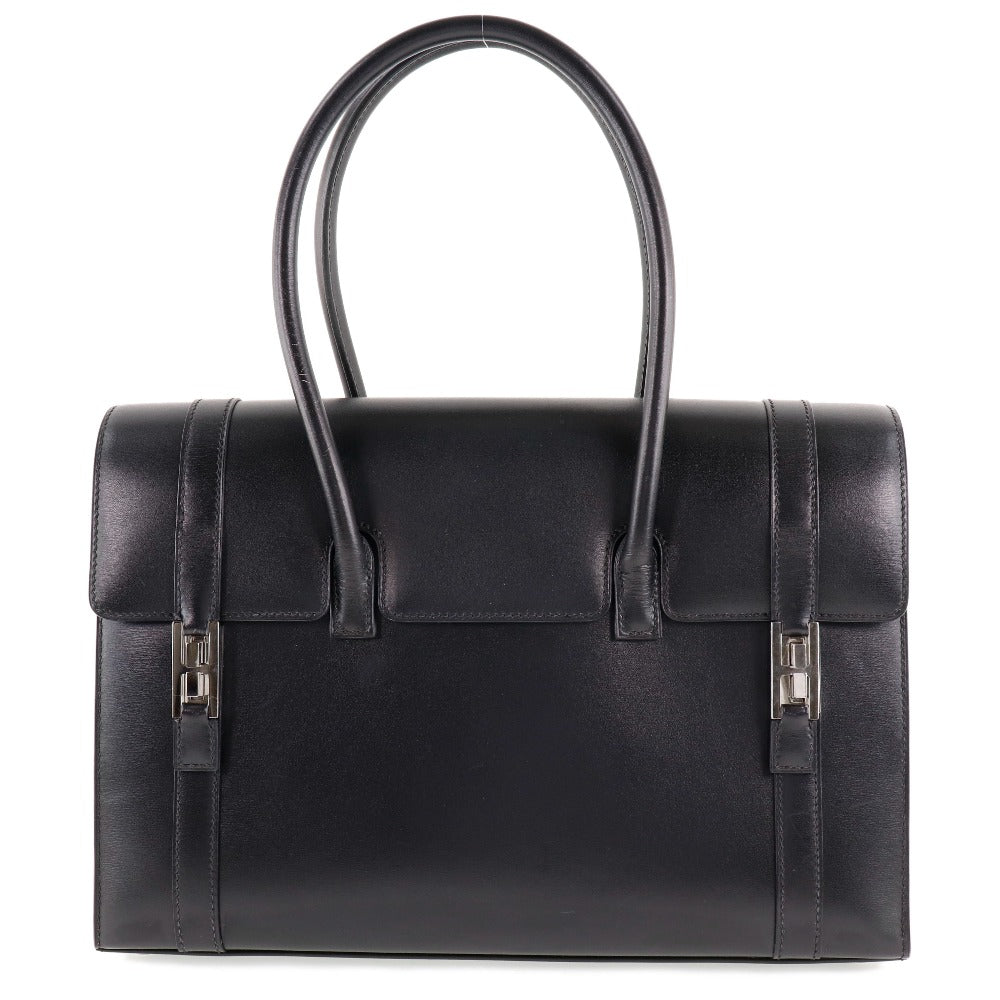 Hermes Drag 32 Handbag Box Calf Black