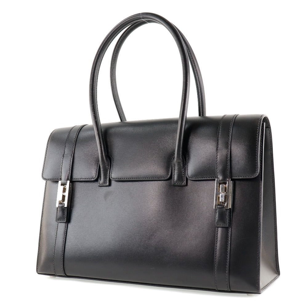 Hermes Drag 32 Handbag Box Calf Black