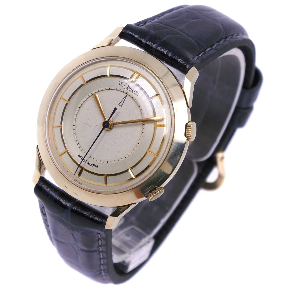 Jaeger-LeCoultre  LeCoultre Memo Box Stainless Steel, Leather and 10K Gold Filled Wristwatch, Hand-Wound, Gold Dial, Men's, Swiss Made, Vintage, Cal. 814 [Used] Metal Other in Fair condition