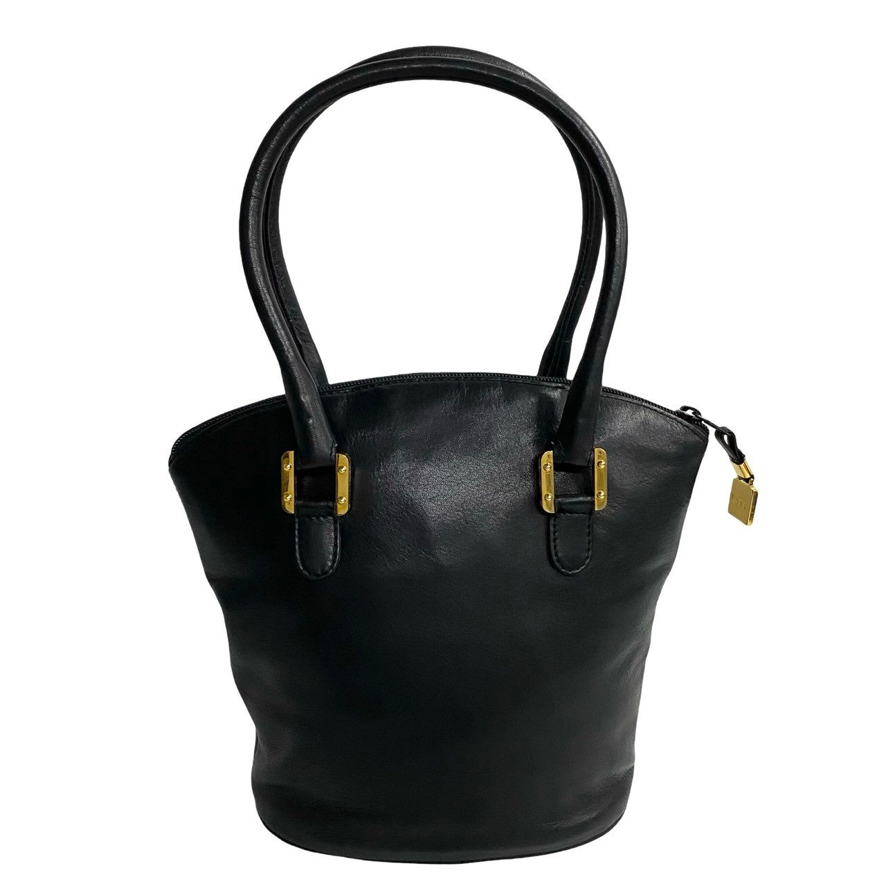 Loewe Leather Anagram Mini Tote Bag Black