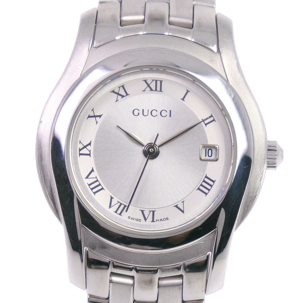 Gucci 5500L Stainless Steel Quartz Watch