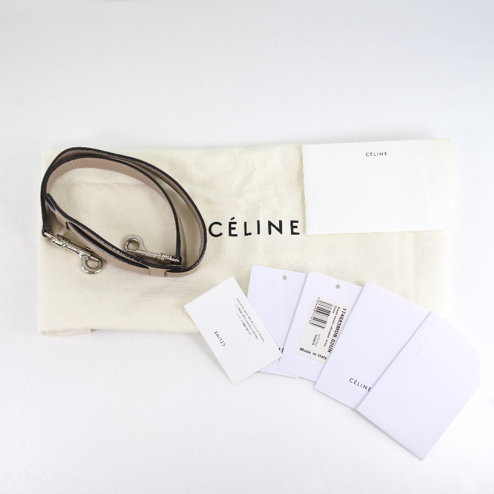 Celine Trapeze Leather Suede Handbag