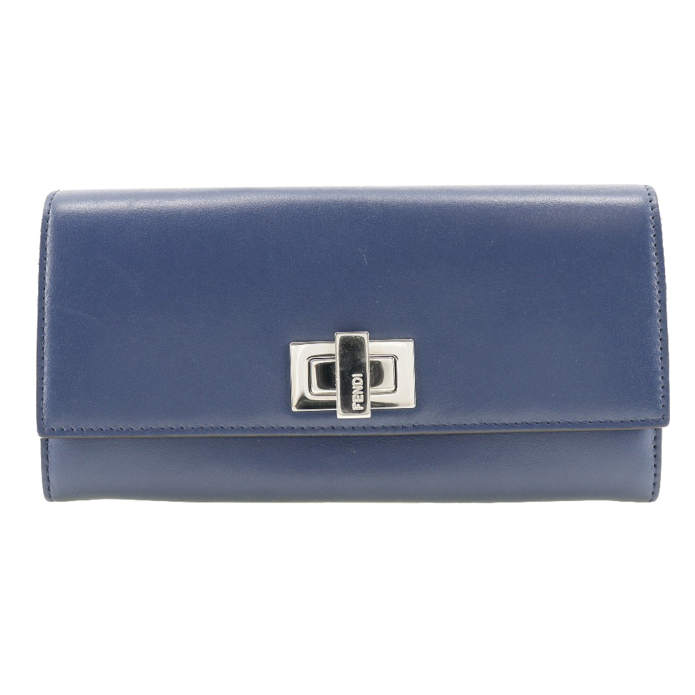 Fendi Peekaboo Long Wallet 8M0377 Navy