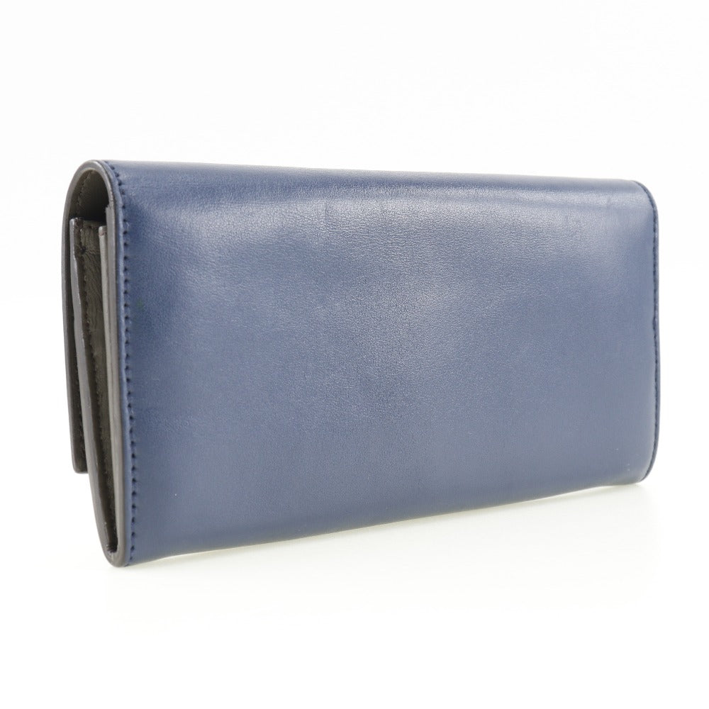 Fendi Peekaboo Long Wallet 8M0377 Navy