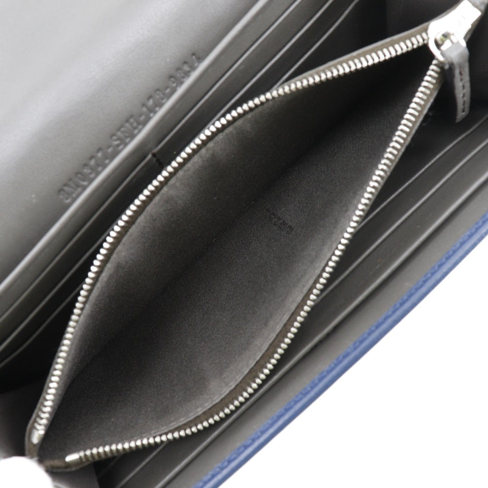 Fendi Peekaboo Long Wallet 8M0377 Navy