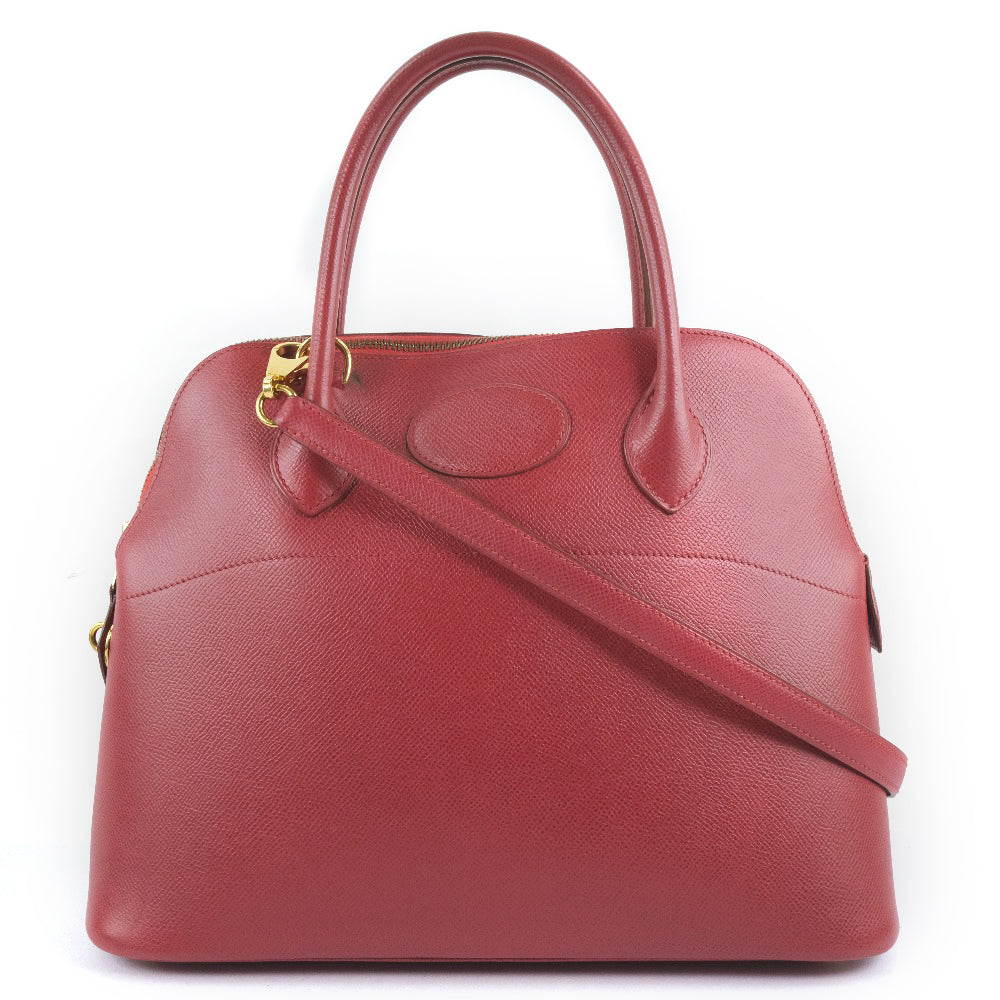 Hermes Bolide 31 Handbag Red