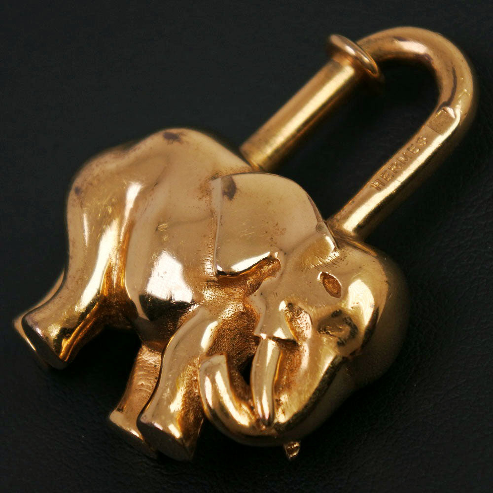 Hermes Gold Plated Charm Pendant