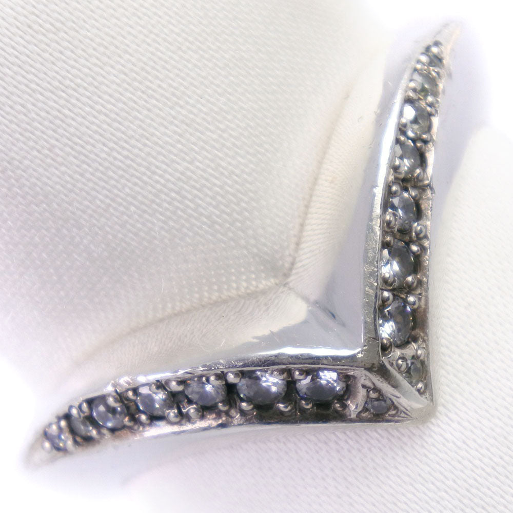 Silver 925 Victory Ring Size 19