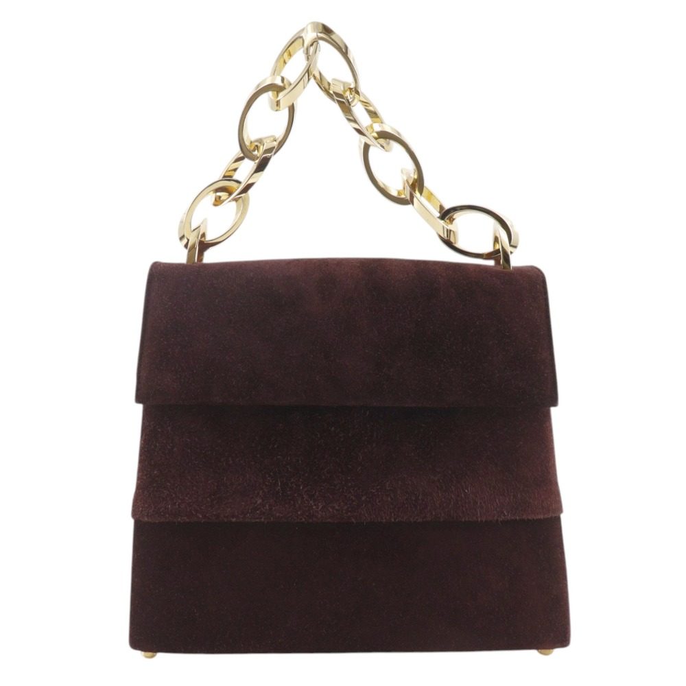 Salvatore Ferragamo Suede 2way Shoulder Bag