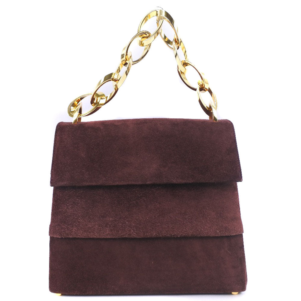 Salvatore Ferragamo Suede 2WAY Shoulder Bag